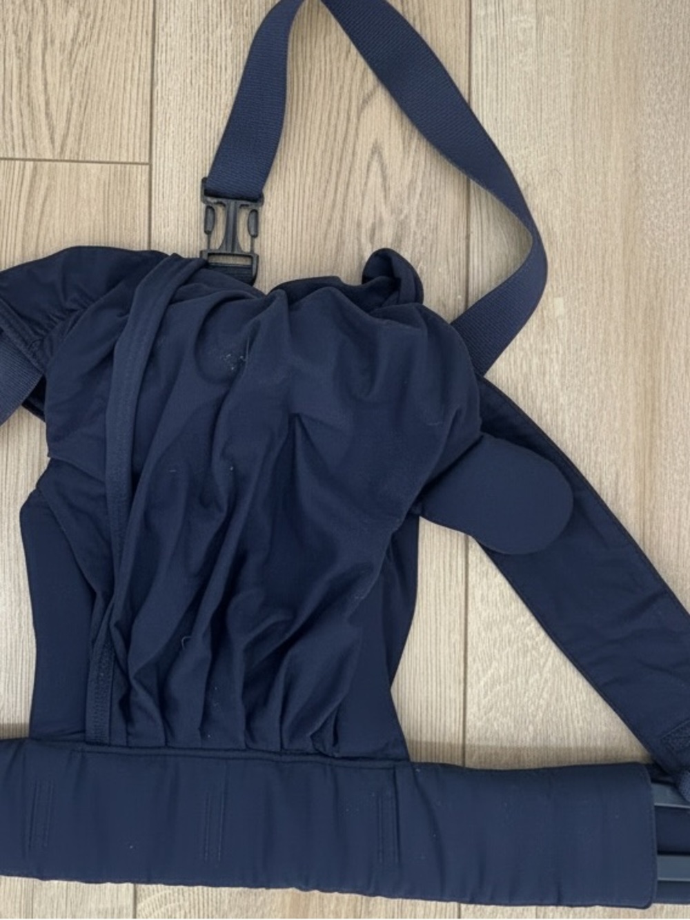 WildBird Navy Infant Wrap Carrier Used - Picture 5 of 5